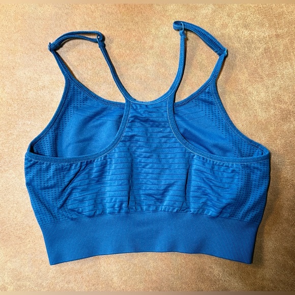VANQUISH FITNESS | SPORTS BRA | DENIM BLUE | WOMEN'S SIZE M - Picture 2 of 4